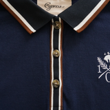 Sixteen Cypress Sport Piqué Polo Shirt, Navy