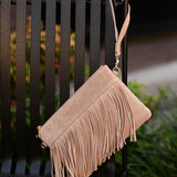 Tucker Tweed XL Wellington Wristlet Summer Fringe | Limited Edition
