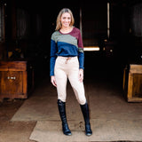 Redingote Jogger Knee Patch Breech - Tan