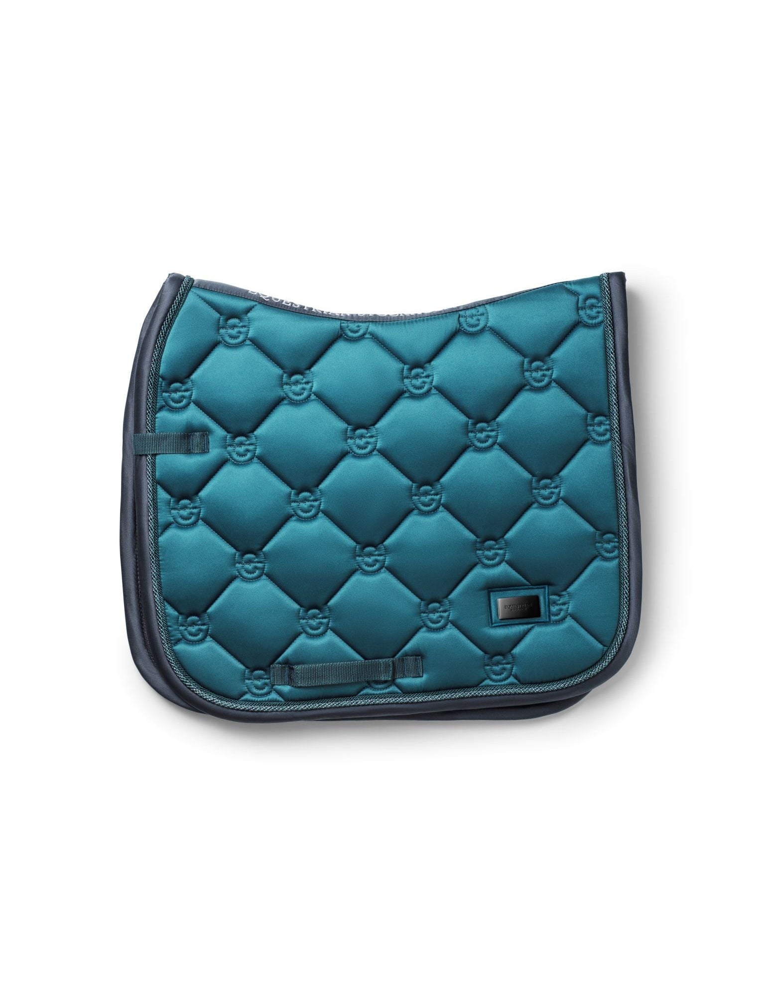 Equestrian Stockholm Dressage Saddle Pad Teal Blue