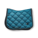 Equestrian Stockholm Jump Saddle Pad Teal Blue