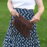 Tucker Tweed XL Wellington Wristlet Summer Fringe | Limited Edition