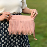 Tucker Tweed XL Wellington Wristlet Summer Fringe | Limited Edition