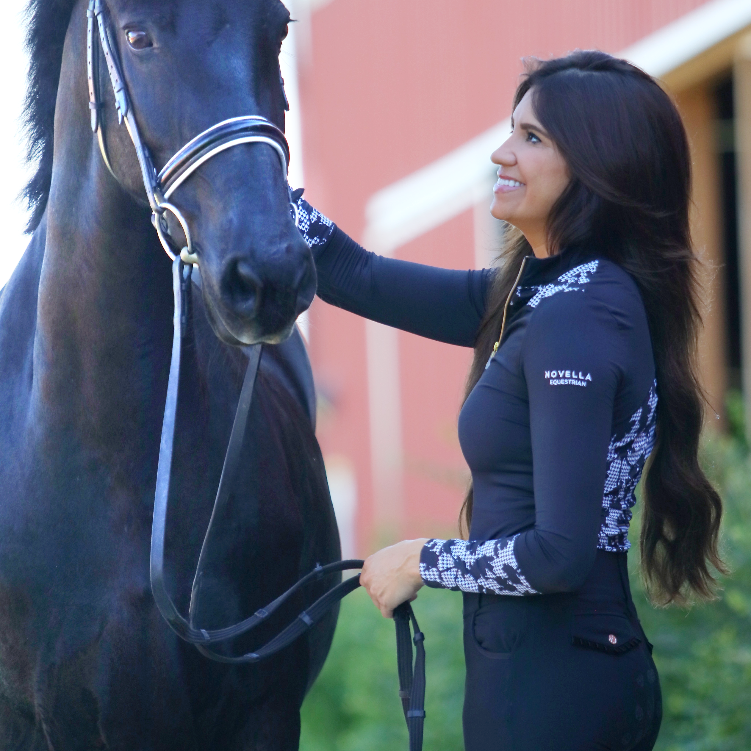 Novella Equestrian 'The Valentina' Riding Shirt - Novella Equestrian - Equiluxe Tack