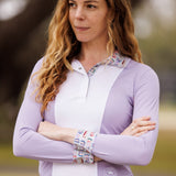 Essex Classics Ladies "Luna II" Lavender with Jumper Classic Long Sleeve Performance Show Shirt