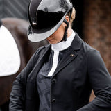 AA Alessandro Albanese Women's Alcina Long Sleeve Show Shirt - Charcoal - Alessandro Albanese - Equiluxe Tack