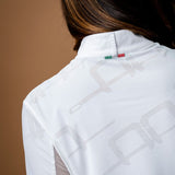 AA Alessandro Albanese Women's Elena Long Sleeve Show Shirt - White - Alessandro Albanese - Equiluxe Tack