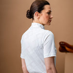 AA Alessandro Albanese Women's Elena Short Sleeve Show Shirt - White - Alessandro Albanese - Equiluxe Tack