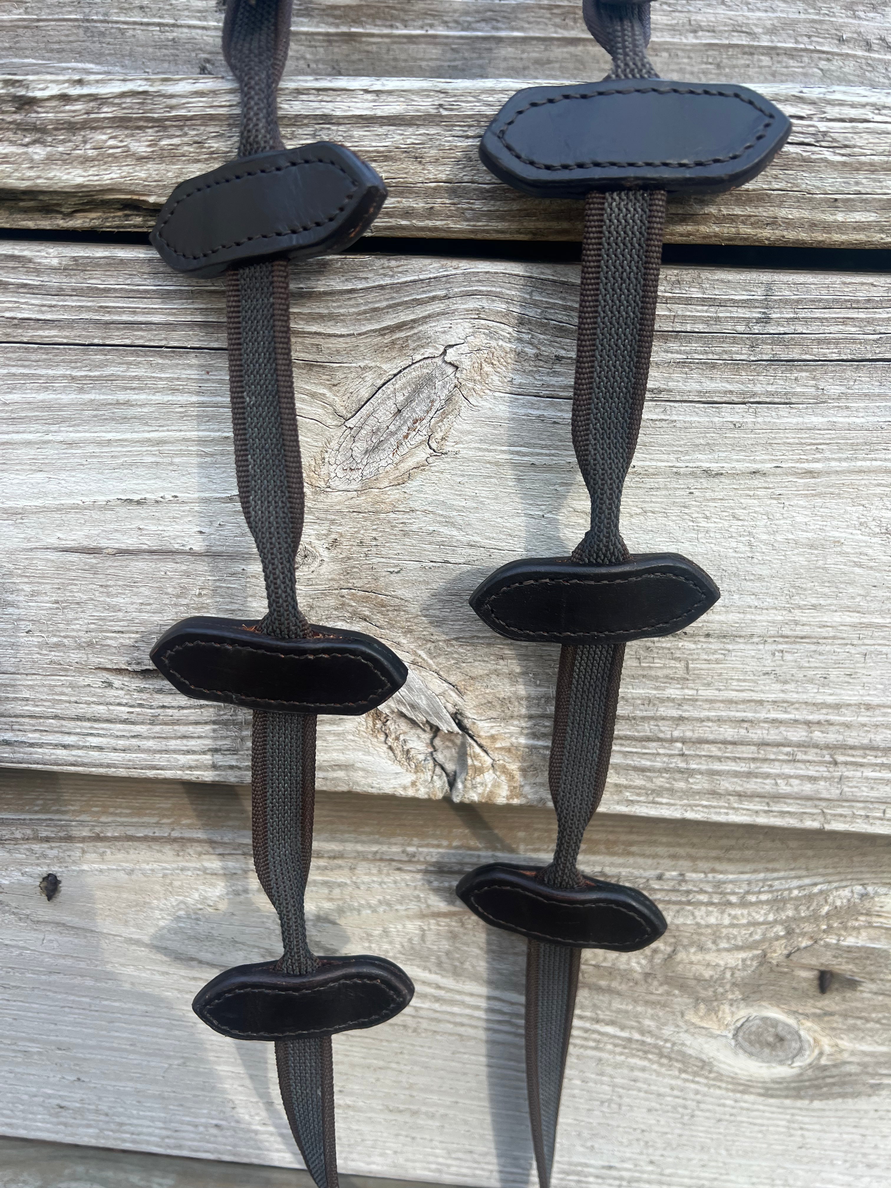 Aaron Vale Rein with 3 Slim Hand Grips - CorrectConnect - Equiluxe Tack