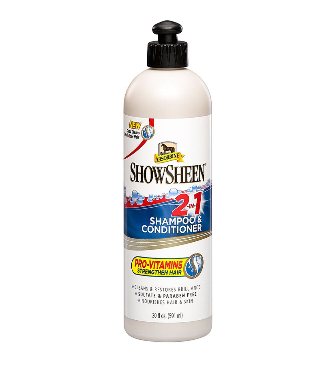 Absorbine® ShowSheen® 2 - In - 1 Shampoo & Conditioner 20 oz. - Absorbine - Equiluxe Tack