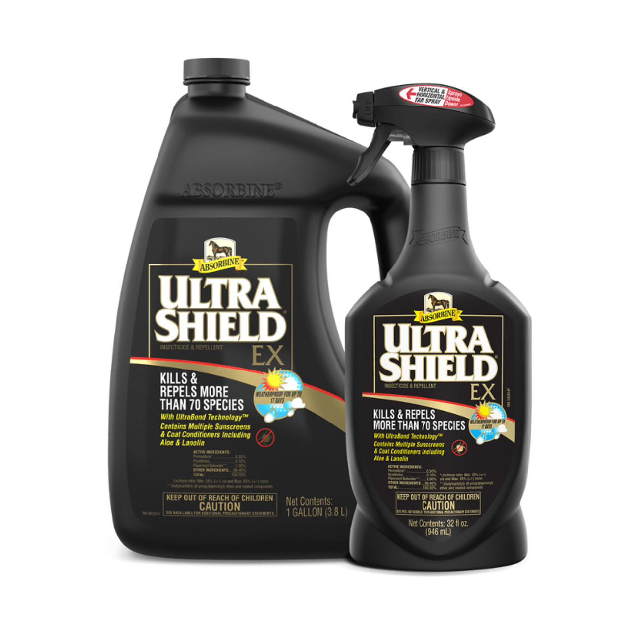 Absorbine® UltraShield® EX Insecticide & Repellent - Absorbine - Equiluxe Tack