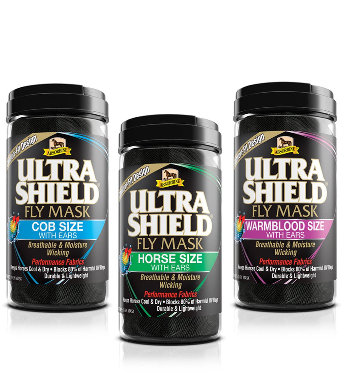 Absorbine® UltraShield® Fly Mask With Ears - Absorbine - Equiluxe Tack