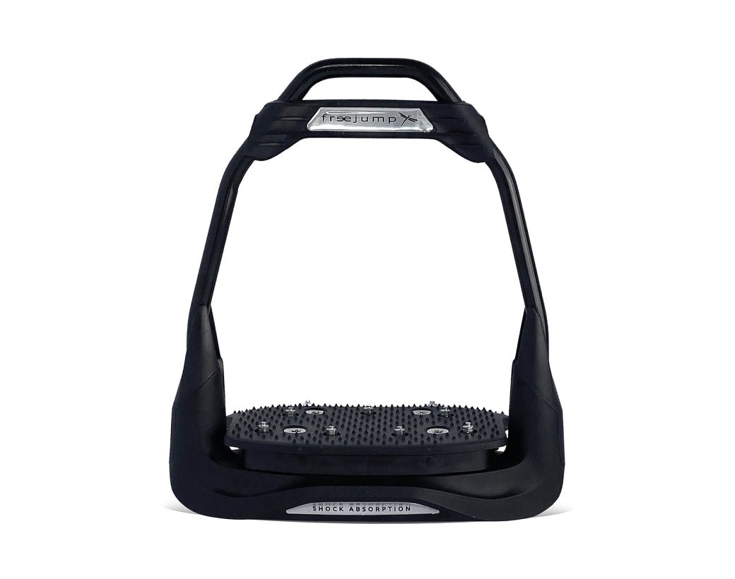 Air'S Full Black Stirrups - FreeJump - Equiluxe Tack