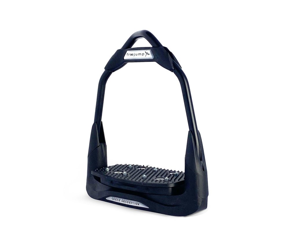 Air'S Full Black Stirrups - FreeJump - Equiluxe Tack