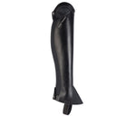 Alberto Fasciani CHAPS SUPER NATURE Half Chaps in Black Calf Leather - Alberto Fasciani - Equiluxe Tack