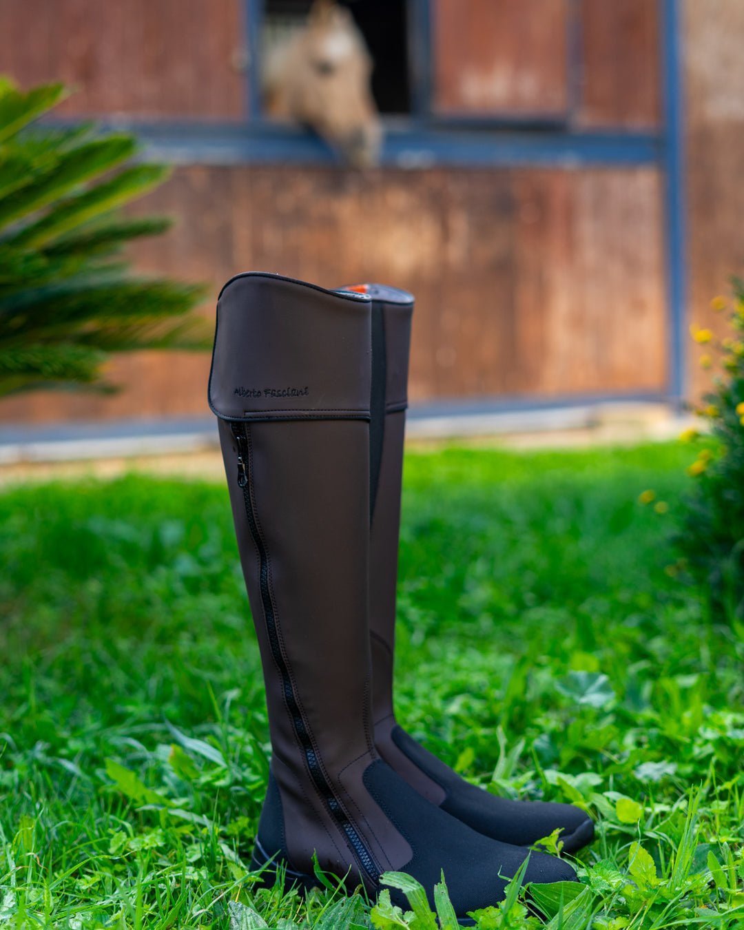 Alberto Fasciani CUSTO Vegan Brown Training Boots - Alberto Fasciani - Equiluxe Tack