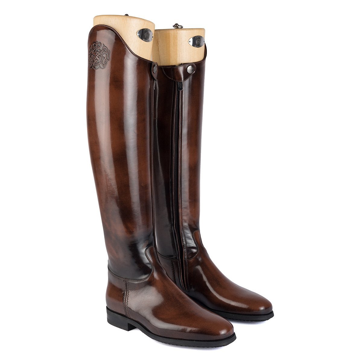Alberto Fasciani DRESSAGE B2 PICASSO BROWN Standard Riding Boot (Size 40 - 45) - Alberto Fasciani - Equiluxe Tack
