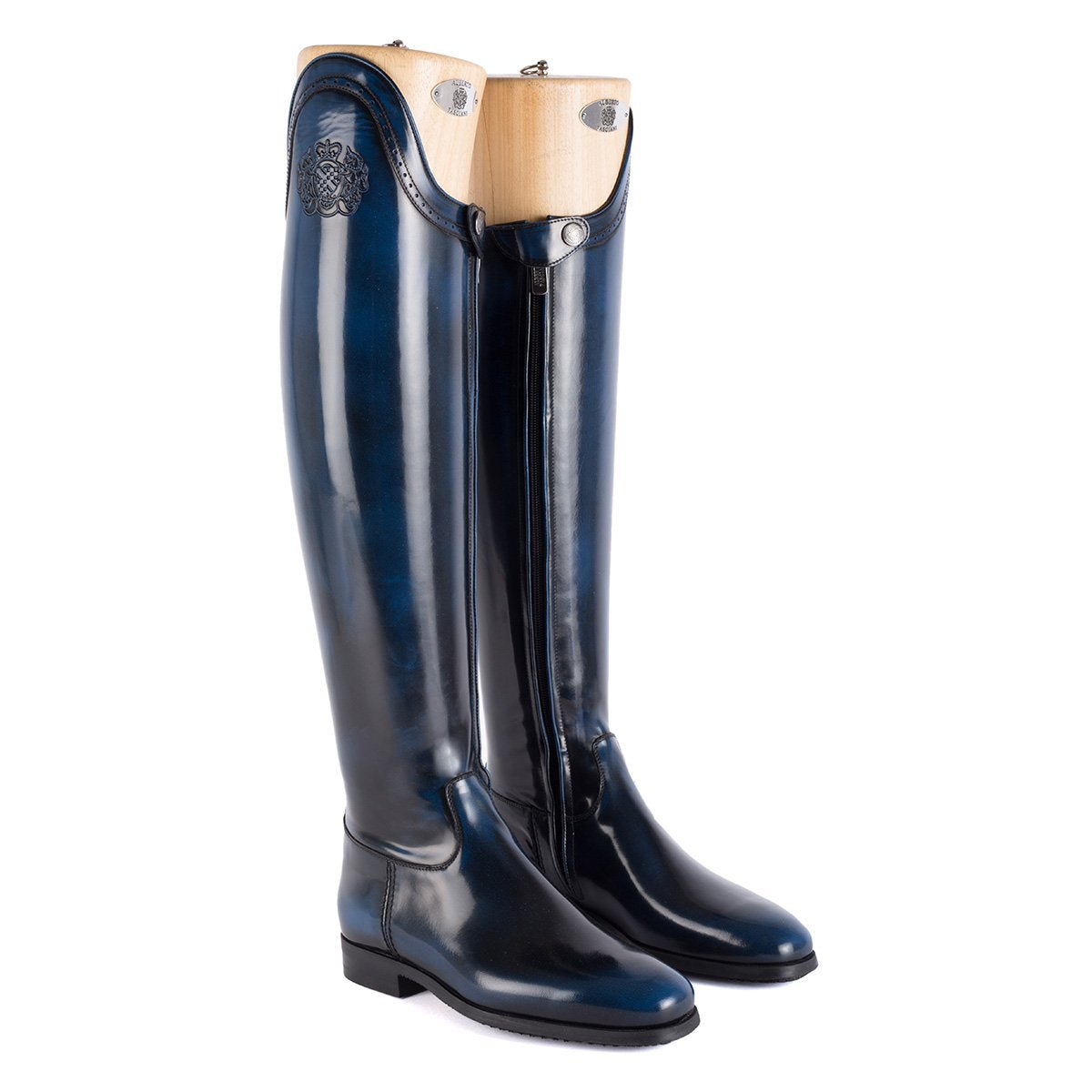 Alberto Fasciani DRESSAGE C1 INDIOS BLUE Standard Riding Boot (Size 40 - 45) - Alberto Fasciani - Equiluxe Tack