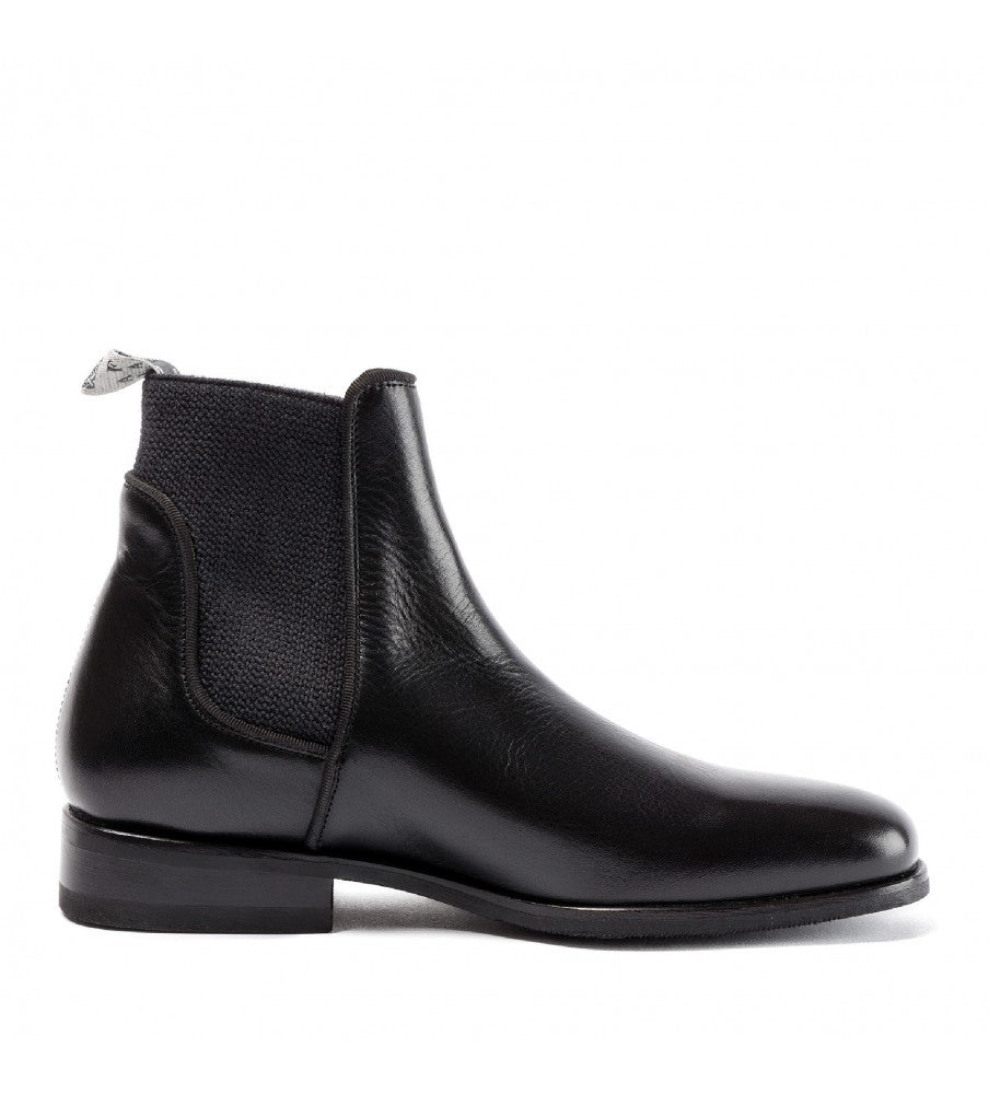 Alberto Fasciani Jumping Boots in Black Calf Leather - Alberto Fasciani - Equiluxe Tack