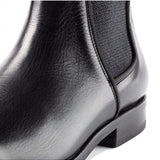 Alberto Fasciani Jumping Boots in Black Calf Leather - Alberto Fasciani - Equiluxe Tack