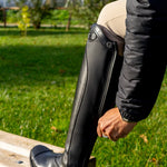 Alberto Fasciani Loreto Black Show Jumping Boots (Sizes 40 - 45) - Alberto Fasciani - Equiluxe Tack