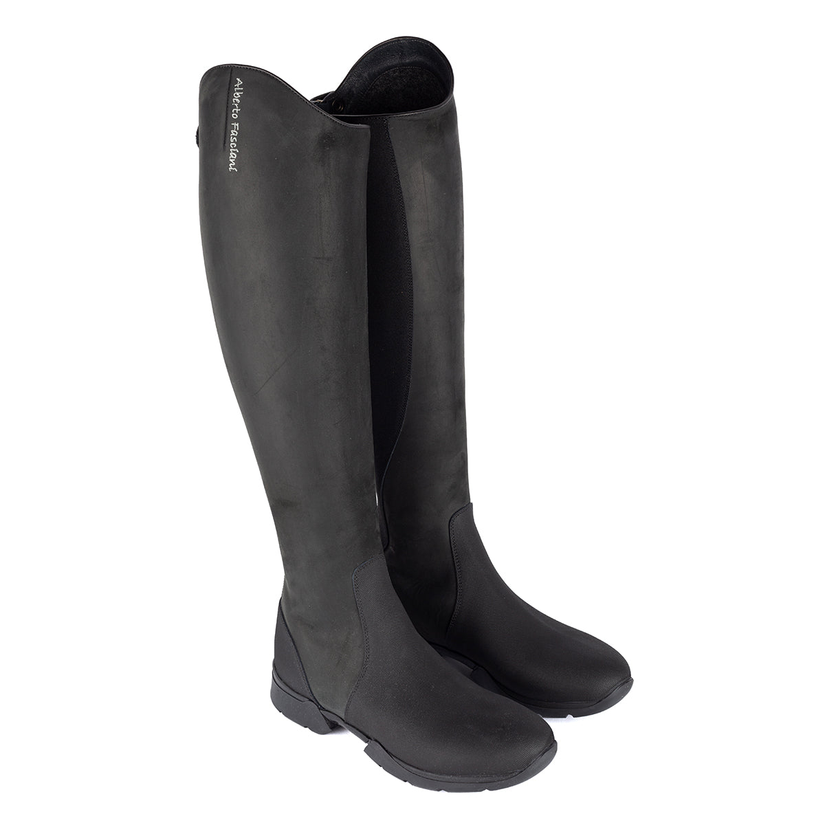 Alberto Fasciani PEDASO Nabuk Black Training Boots (Sizes 40 - 46) - Alberto Fasciani - Equiluxe Tack