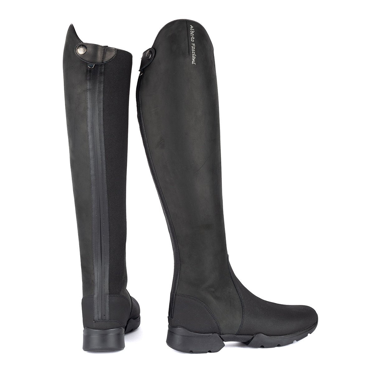 Alberto Fasciani PEDASO Nabuk Black Training Boots (Sizes 40 - 46) - Alberto Fasciani - Equiluxe Tack