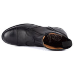 Alberto Fasciani Pegaso Black Short Paddock Boots in Black Calf Leather - Alberto Fasciani - Equiluxe Tack