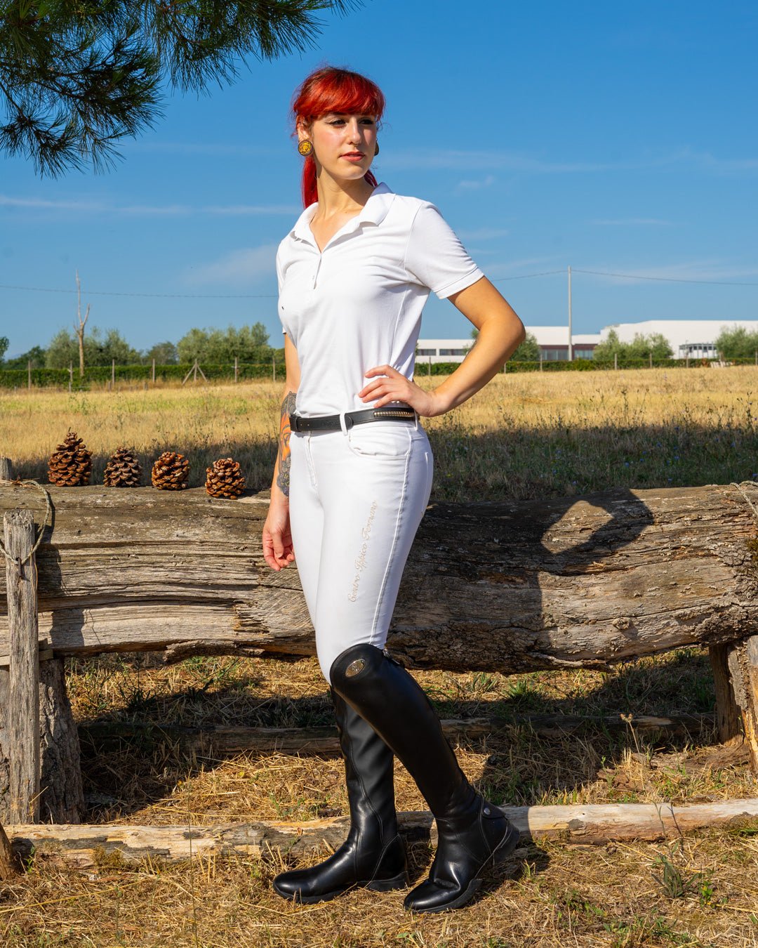 Alberto Fasciani Plaque Show Jumping Boots (Sizes 35 - 39) - Alberto Fasciani - Equiluxe Tack