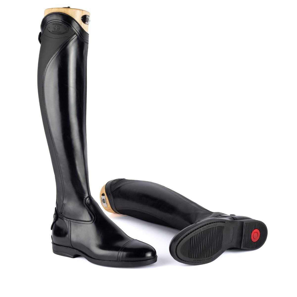 Alberto Fasciani Show Jumping Tall Boot - Loreto Black - Alberto Fasciani - Equiluxe Tack