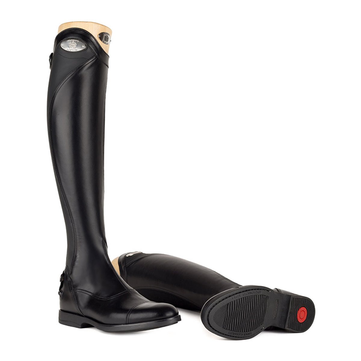 Alberto Fasciani Urbino Plaque Show Jumping Boots (Sizes 35 - 39) - Alberto Fasciani - Equiluxe Tack