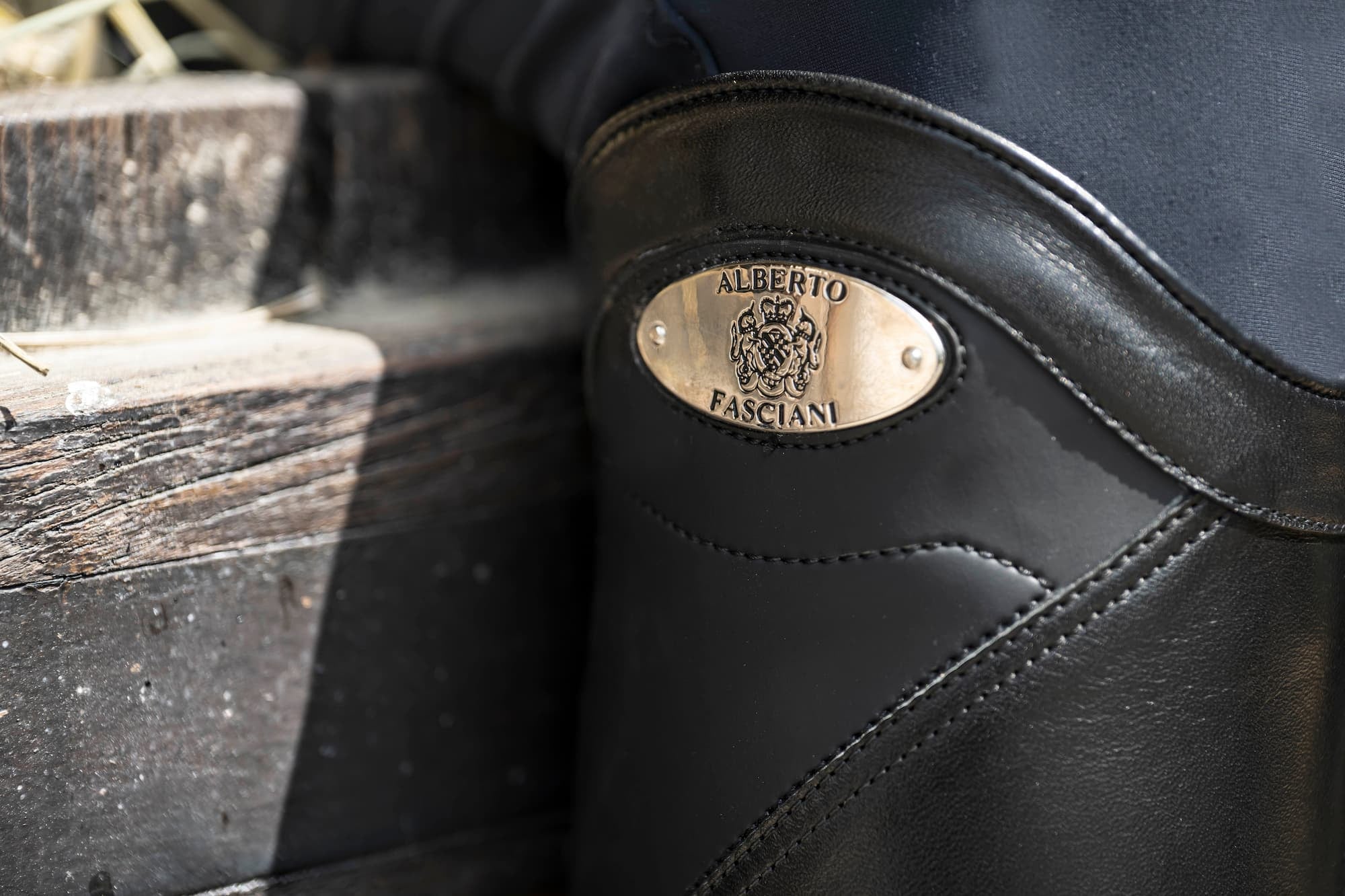 Alberto Fasciani Urbino Plaque Show Jumping Boots (Sizes 35 - 39) - Alberto Fasciani - Equiluxe Tack