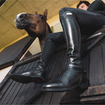 Alberto Fasciani Urbino Plaque Show Jumping Boots (Sizes 35 - 39) - Alberto Fasciani - Equiluxe Tack