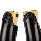 Alberto Fasciani VIENNA DRESSAGE Standard Riding Boot with Black Strass (Sizes 40 - 45) - Alberto Fasciani - Equiluxe Tack