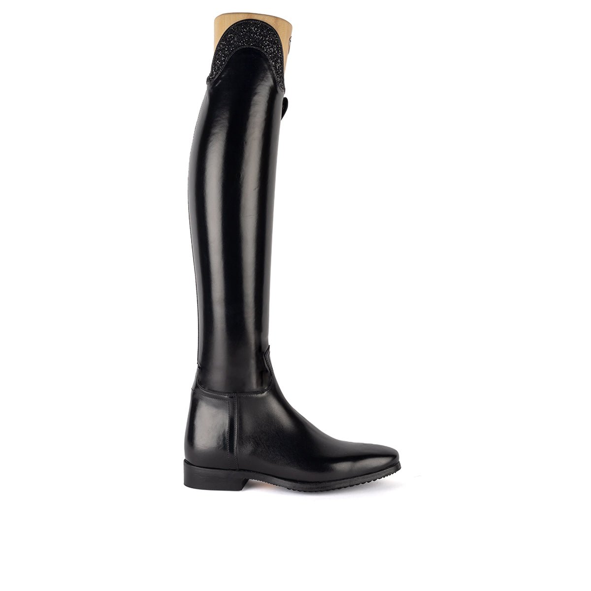 Alberto Fasciani VIENNA DRESSAGE Standard Riding Boot with Black Strass (Sizes 40 - 45) - Alberto Fasciani - Equiluxe Tack