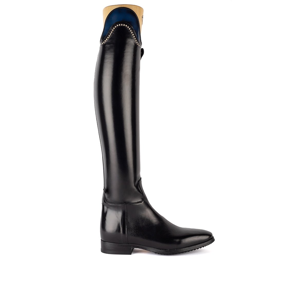 Alberto Fasciani VIENNA DRESSAGE Standard Riding Boot with Navy Top (Sizes 40 - 45) - Alberto Fasciani - Equiluxe Tack