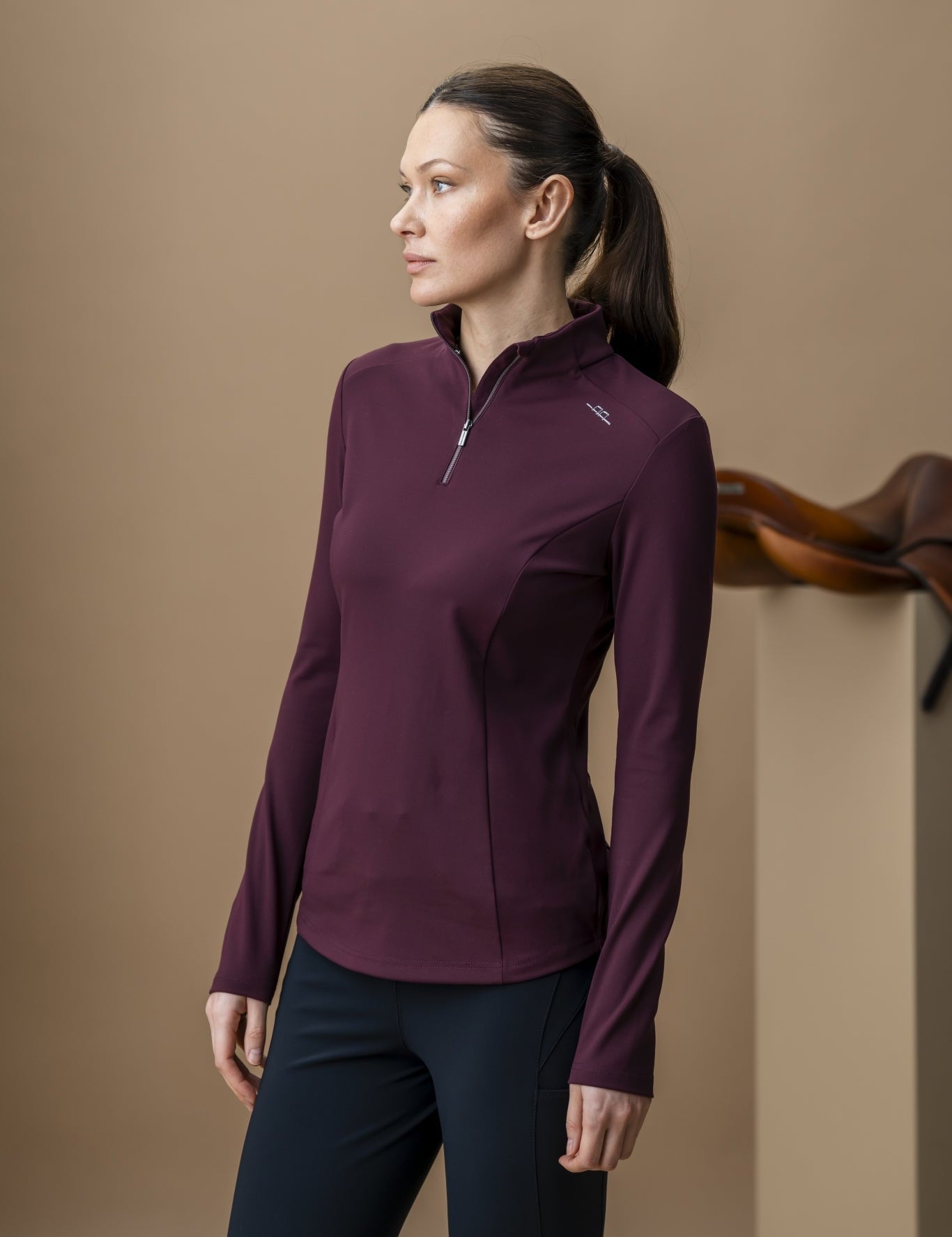 Alessandro Albanese AA Ladies Alize Inverno Training Top - Alessandro Albanese - Equiluxe Tack