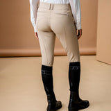 Alessandro Albanese® Aria Knee Patch Mid Rise Breech - Alessandro Albanese - Equiluxe Tack