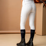 Alessandro Albanese® Aria Knee Patch Mid Rise Breech - Alessandro Albanese - Equiluxe Tack