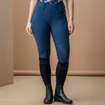 Alessandro Albanese Fina Full Seat Brushed Hybrid Breech - Alessandro Albanese - Equiluxe Tack