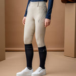 Alessandro Albanese Fina Full Seat Brushed Hybrid Breech - Alessandro Albanese - Equiluxe Tack