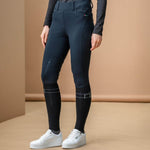 Alessandro Albanese Fina Full Seat Brushed Hybrid Breech - Alessandro Albanese - Equiluxe Tack