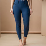 Alessandro Albanese Fina Knee Grip Brushed Hybrid Breech - Alessandro Albanese - Equiluxe Tack