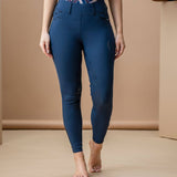 Alessandro Albanese Fina Knee Grip Brushed Hybrid Breech - Alessandro Albanese - Equiluxe Tack