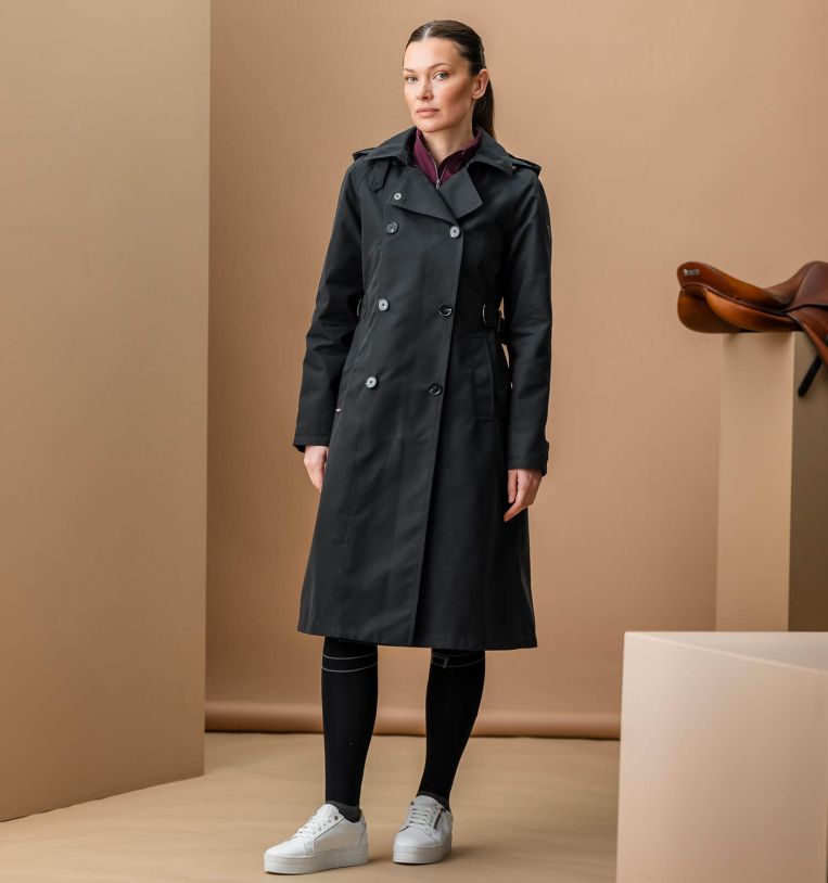 Alessandro Albanese Isabella Riding Trench Coat - Alessandro Albanese - Equiluxe Tack