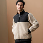 Alessandro Albanese Lorenzo Mens Half Zip Borg Fleece - Alessandro Albanese - Equiluxe Tack