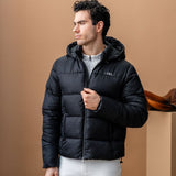 Alessandro Albanese Quilo Mens Monogram Puffer Coat - Alessandro Albanese - Equiluxe Tack