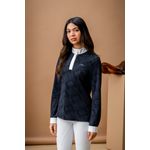 Alessandro Albanese Women's Alcina Long Sleeve Show Shirt - Charcoal - Alessandro Albanese - Equiluxe Tack