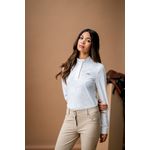 Alessandro Albanese Women's Elena Long Sleeve Show Shirt - White - Alessandro Albanese - Equiluxe Tack
