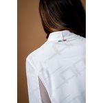 Alessandro Albanese Women's Elena Long Sleeve Show Shirt - White - Alessandro Albanese - Equiluxe Tack